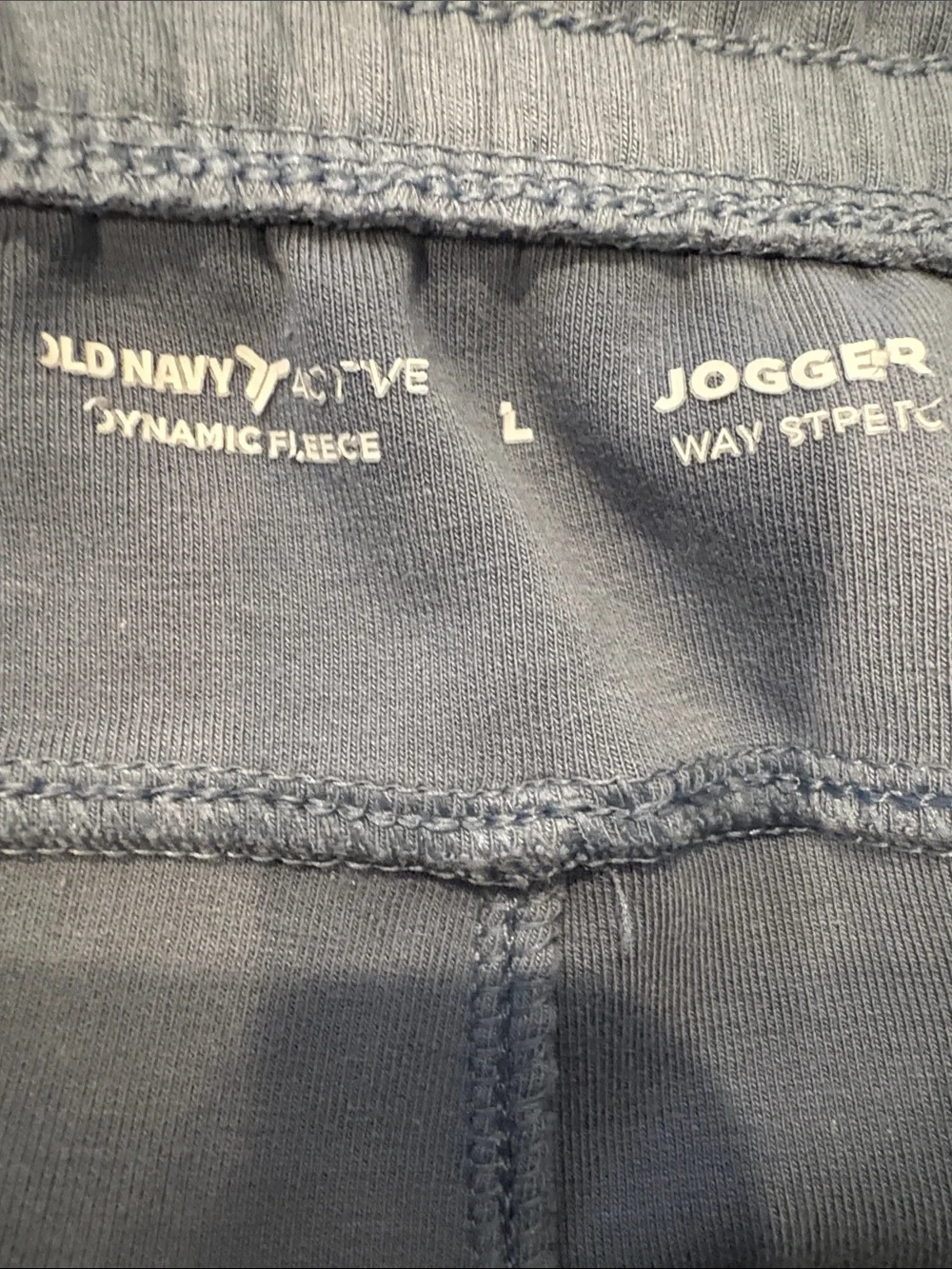 Old Navy Men’s Dynamic Fleece Teak Blue Jogger Sweatpants Size Large
